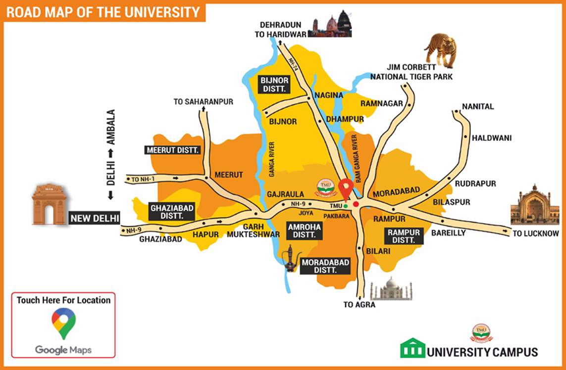 TMU Campus Map & Location