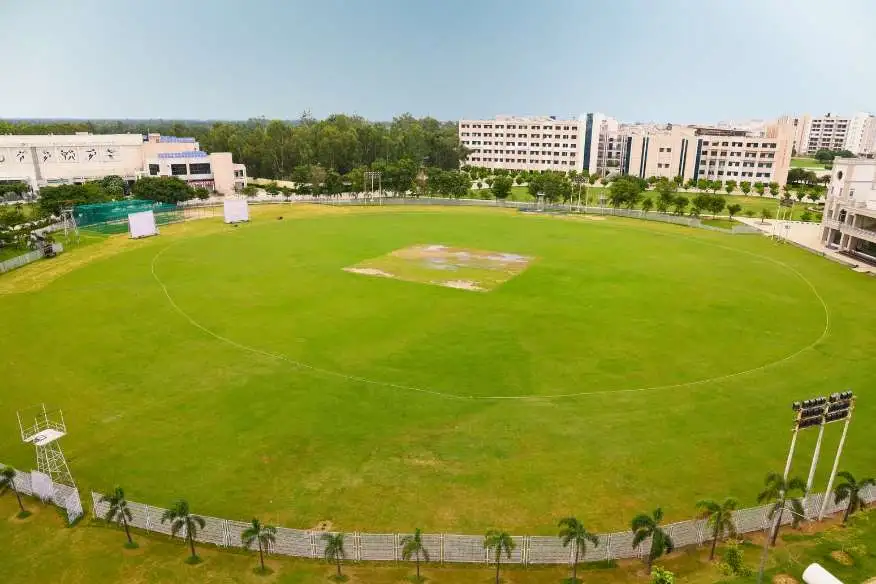 Cricket Stadium of Teerthanker Mahaveer University