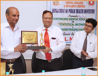 TMU dental college principal with registrar