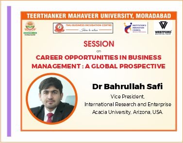 Session on Career Opportunities | Dual Degree Programme | TMU News