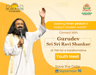 Global Spiritual Leader Gurudev Sri Sri Ravi Shankar to Inspire Youth at TMU | TMU News